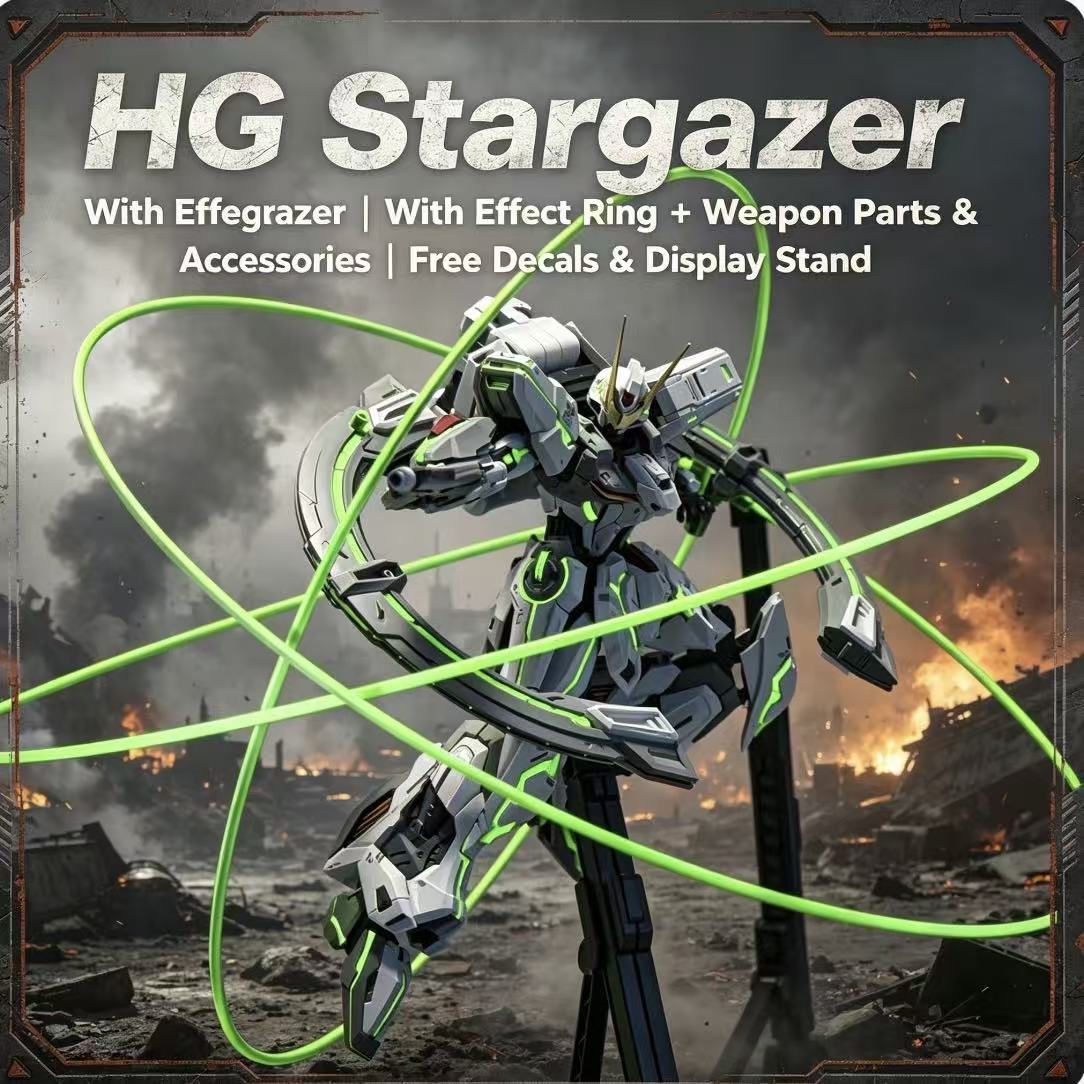 Model Kit Zeus - 47 HG Stargazer Mecha with Effect