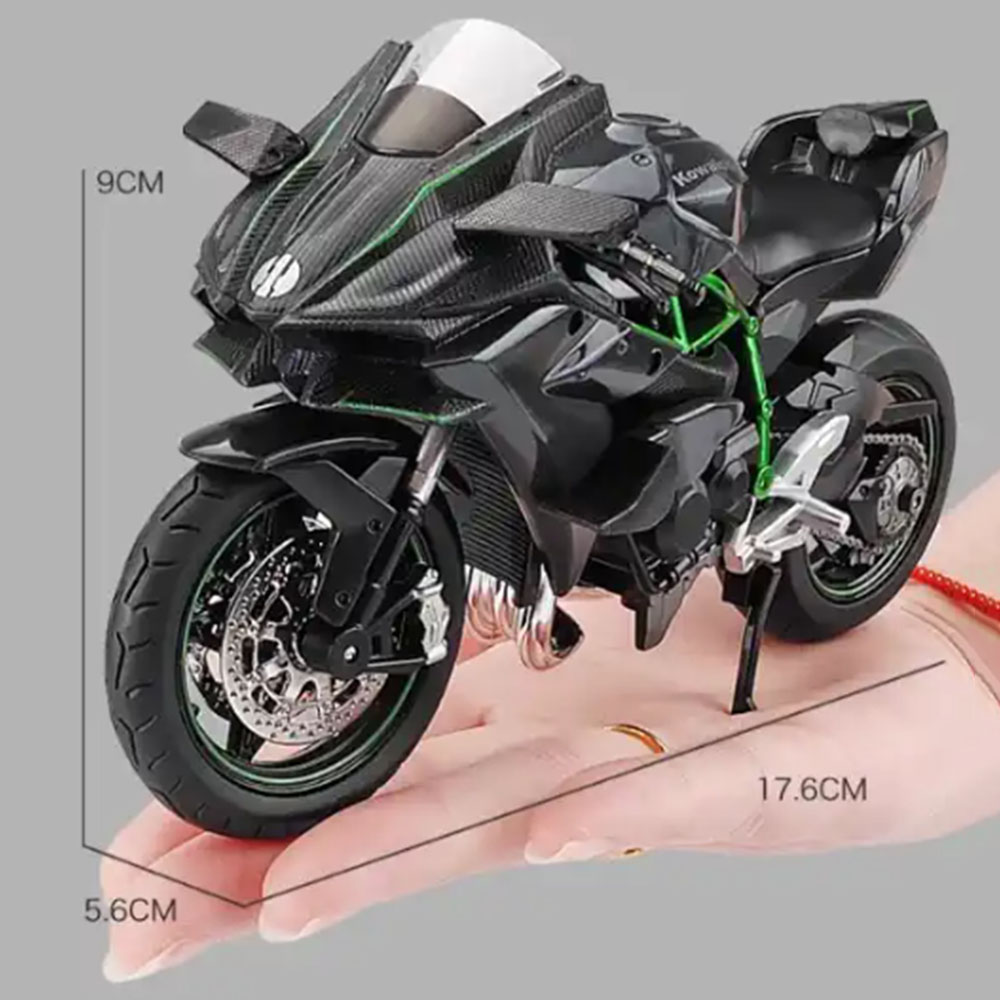 Model Kit Aoshima - 1:12 Kawasaki H2R BWM S1000RR Alloy