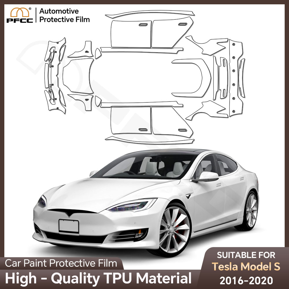 Logo Model Kit - Pre-cut Protection Film for Tesla Model