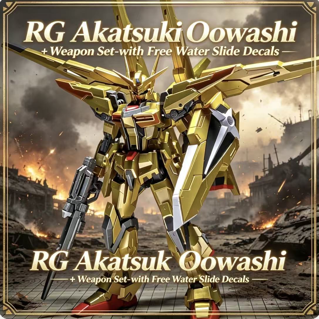 Model Kit Zeus - RG41 1/144 ORB-01 Akatsuki Oowashi Pack