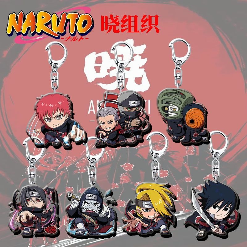 Model Kit Zenitsu - Naruto Akatsuki Anime Peripheral Acrylic Keychain