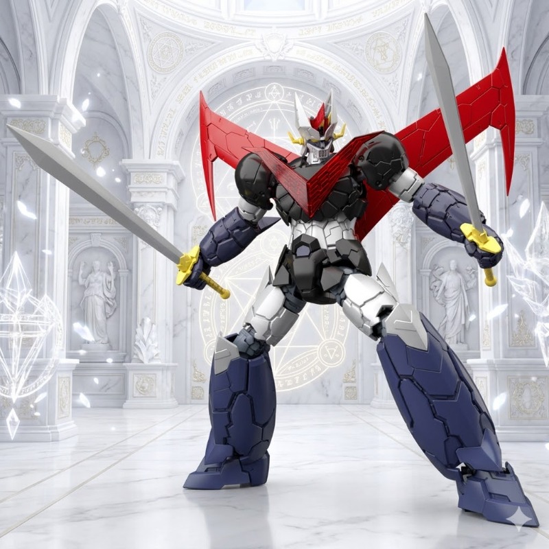 100% OriginalBandaiGenuineHG1/ - Model Kit Mazinger ulasan dan harga
