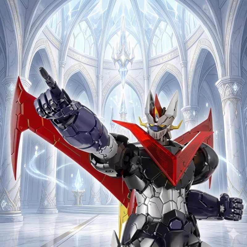 100% OriginalBandaiGenuineHG1/ - Model Kit Mazinger ulasan dan harga