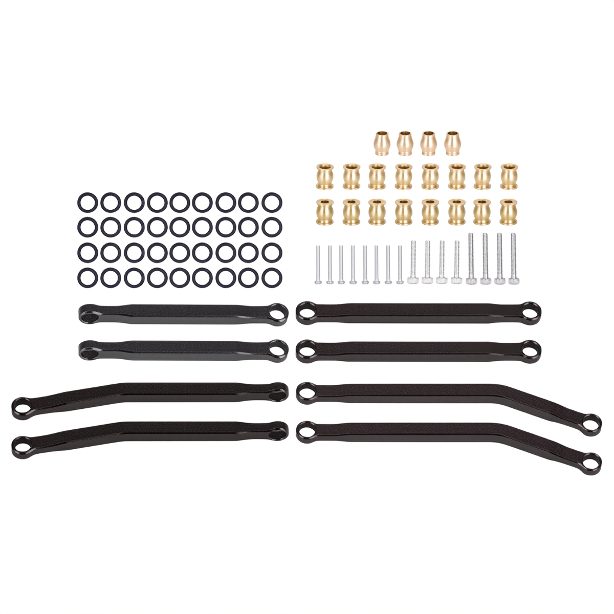 Aluminum Front Rear High Clear - Model Kit Jeep ulasan dan harga