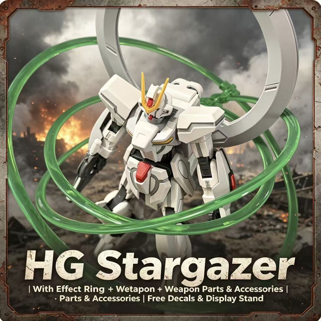 47 HG Stargazer Mecha with Eff - Model Kit Zeus ulasan dan harga