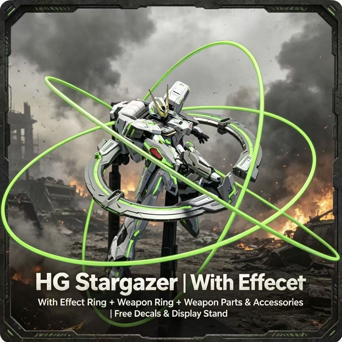 47 HG Stargazer Mecha with Eff - Model Kit Zeus ulasan dan harga