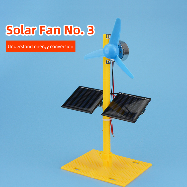 DIY Solar Electric Fan Model A - Model Kit Walmart ulasan dan harga