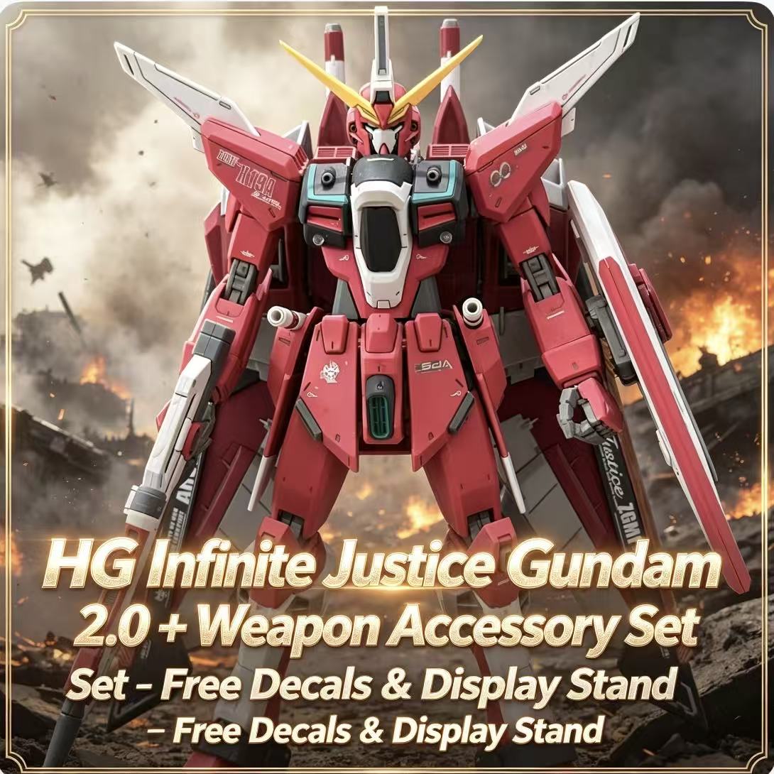 231 HG 1/144 Infinite Justice  - Model Kit Zeus ulasan dan harga