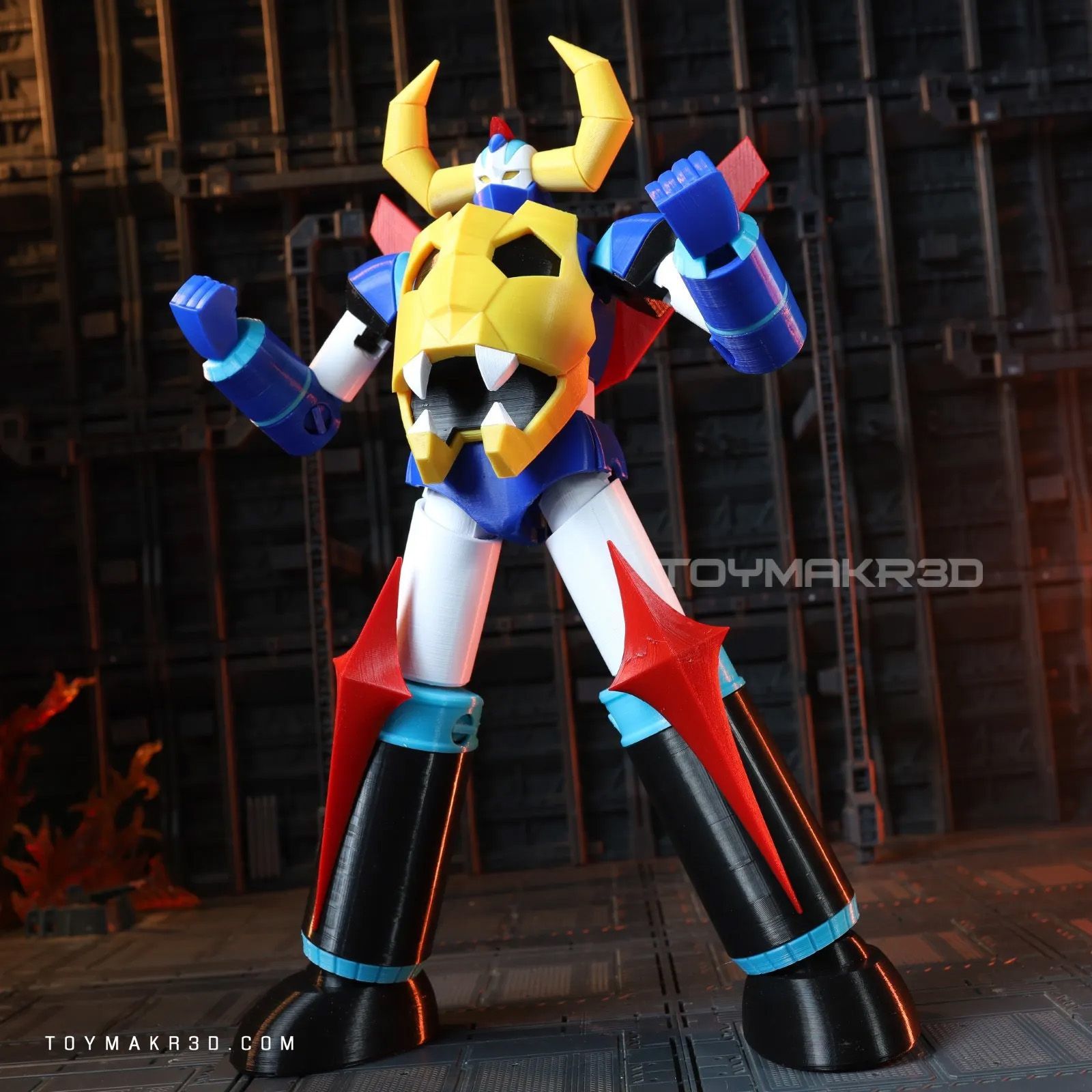 3D Printed Great Sky Dragon As - Model Kit Mazinger ulasan dan harga