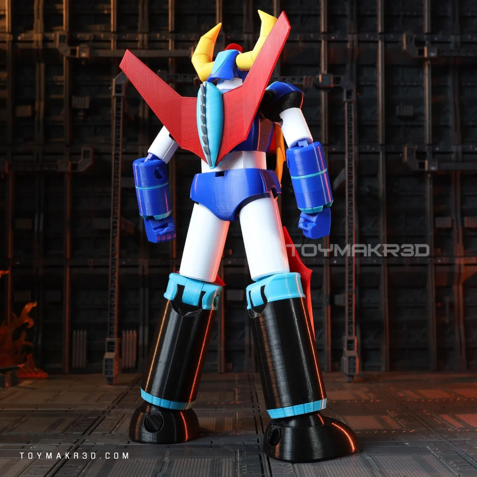 3D Printed Great Sky Dragon As - Model Kit Mazinger ulasan dan harga