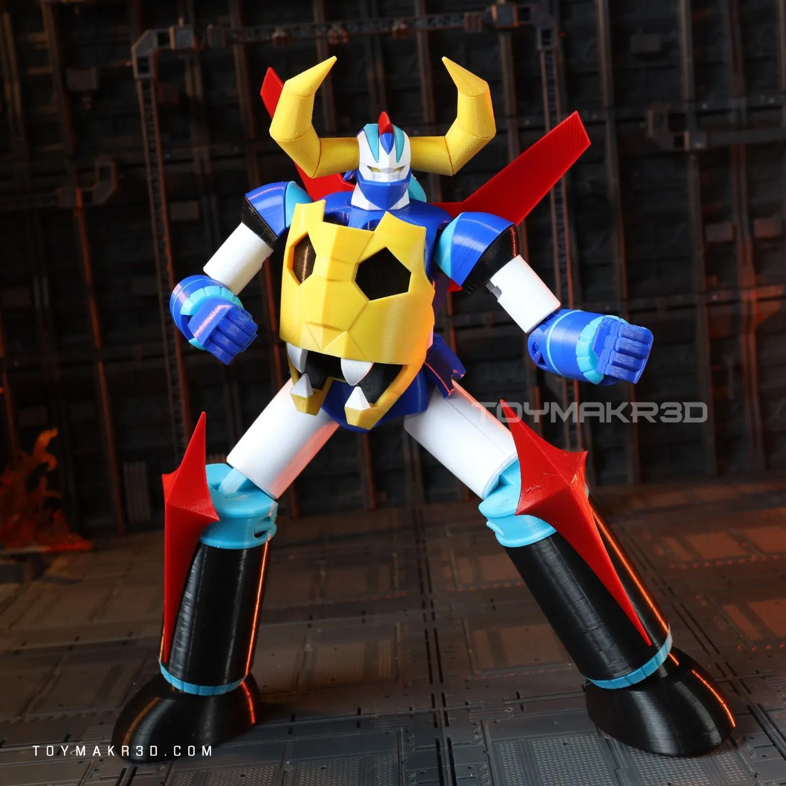 3D Printed Great Sky Dragon As - Model Kit Mazinger ulasan dan harga