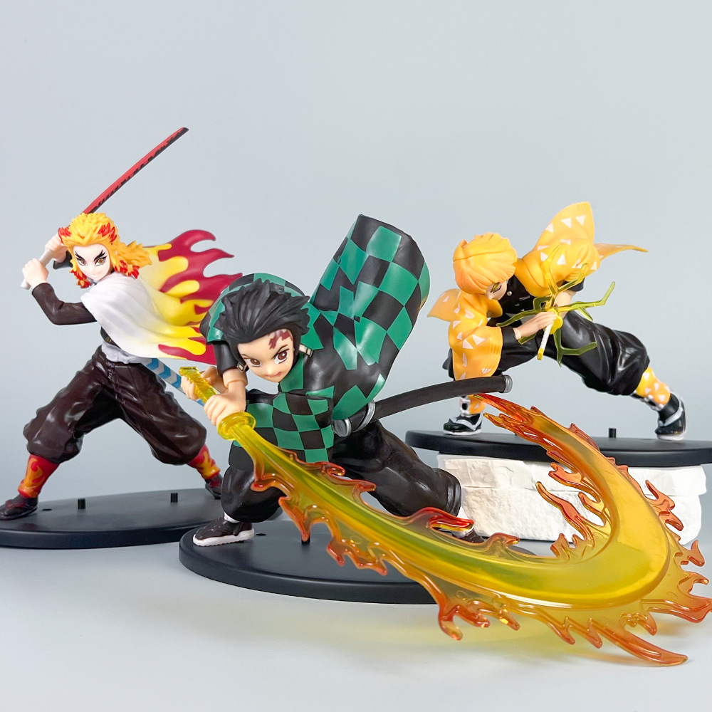 Anime Demon Slayer PVC Figures - Model Kit Zenitsu ulasan dan harga
