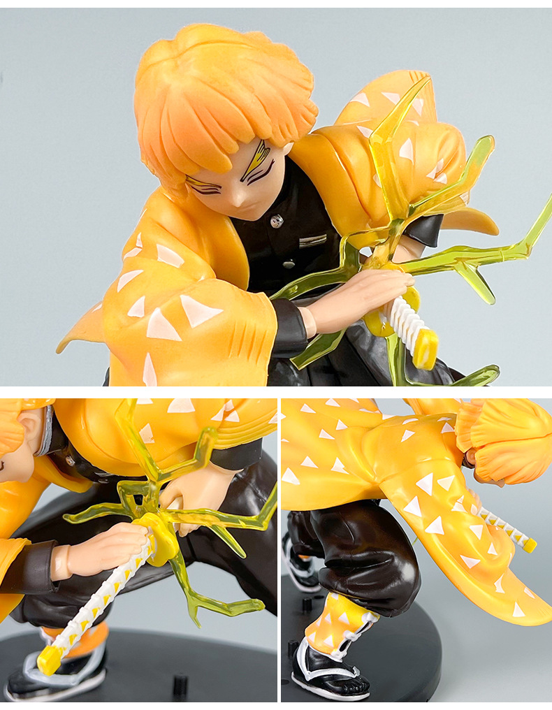 Anime Demon Slayer PVC Figures - Model Kit Zenitsu ulasan dan harga