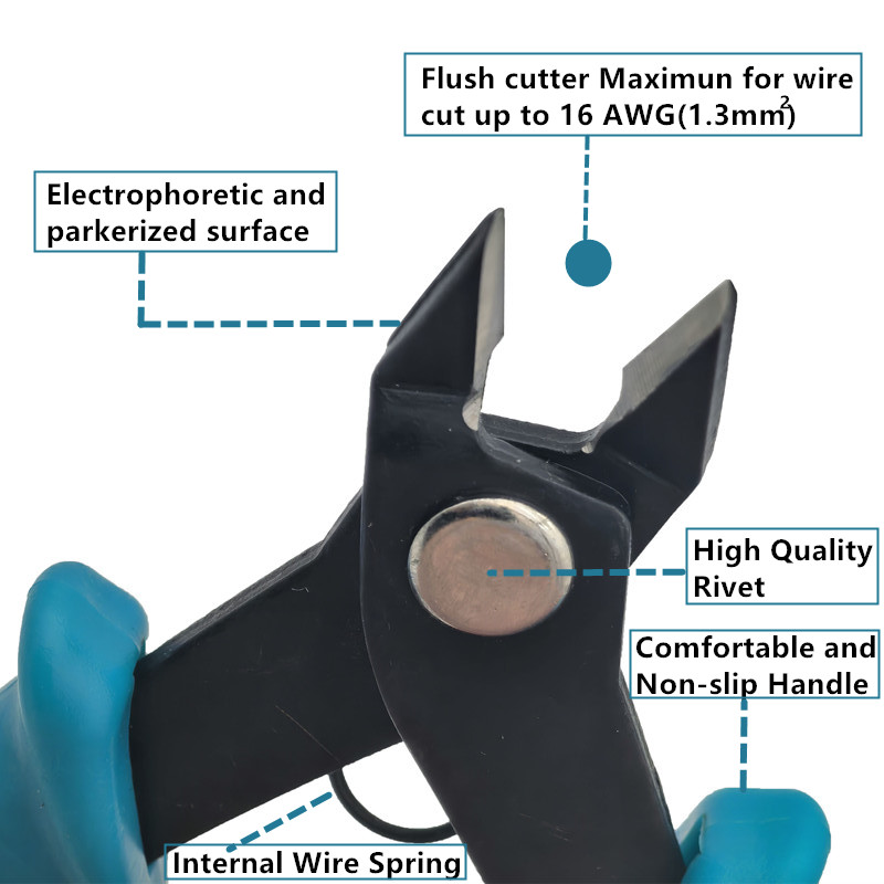 Micro Wire Cable Cutting Plier - Model Kit Nipper ulasan dan harga