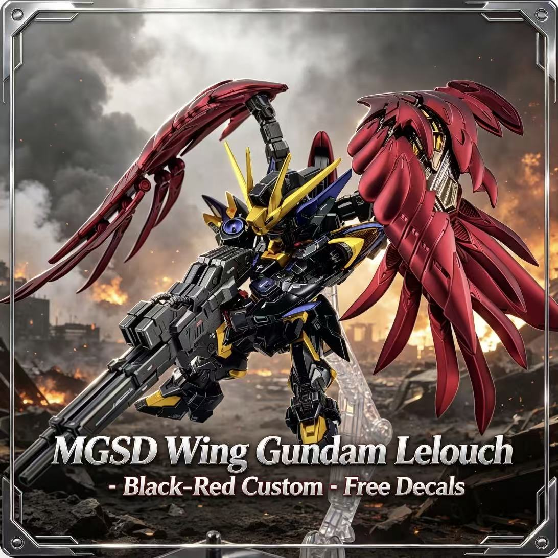 MGSD Wing Lelouch Color Scheme - Model Kit Zeus ulasan dan harga