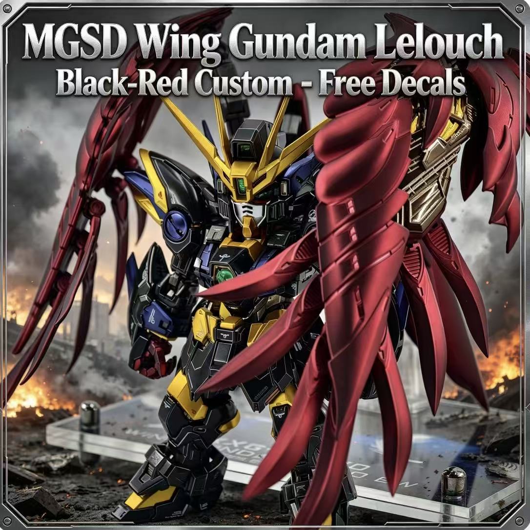 MGSD Wing Lelouch Color Scheme - Model Kit Zeus ulasan dan harga