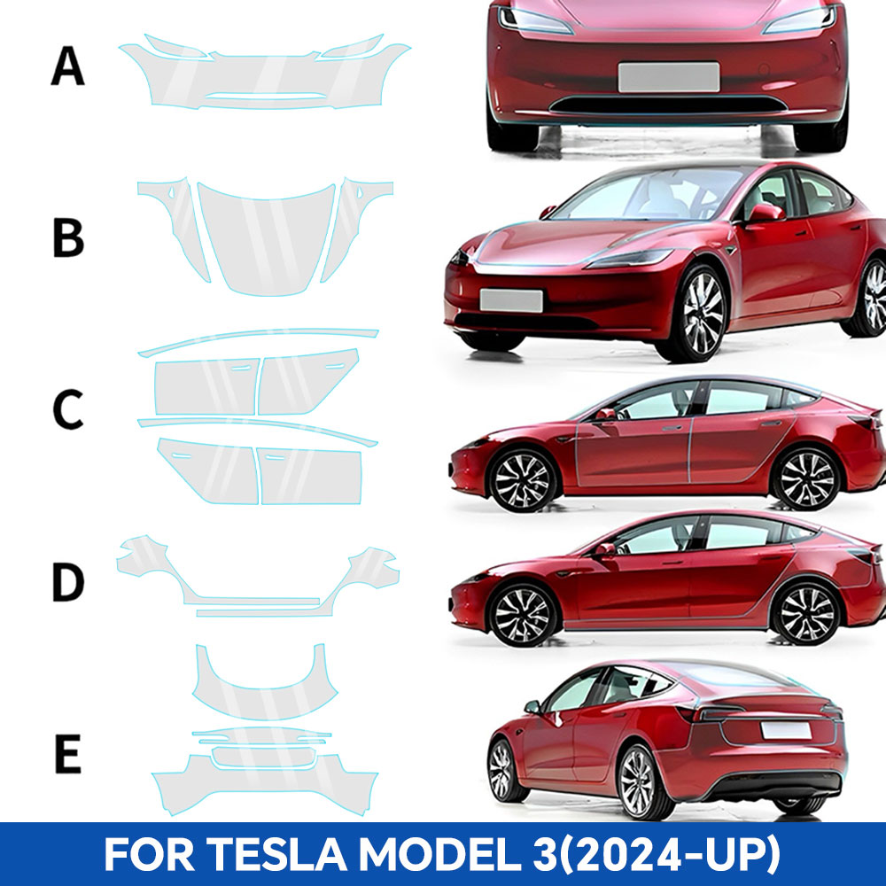Paint Protection Film for Tesl - Logo Model Kit ulasan dan harga