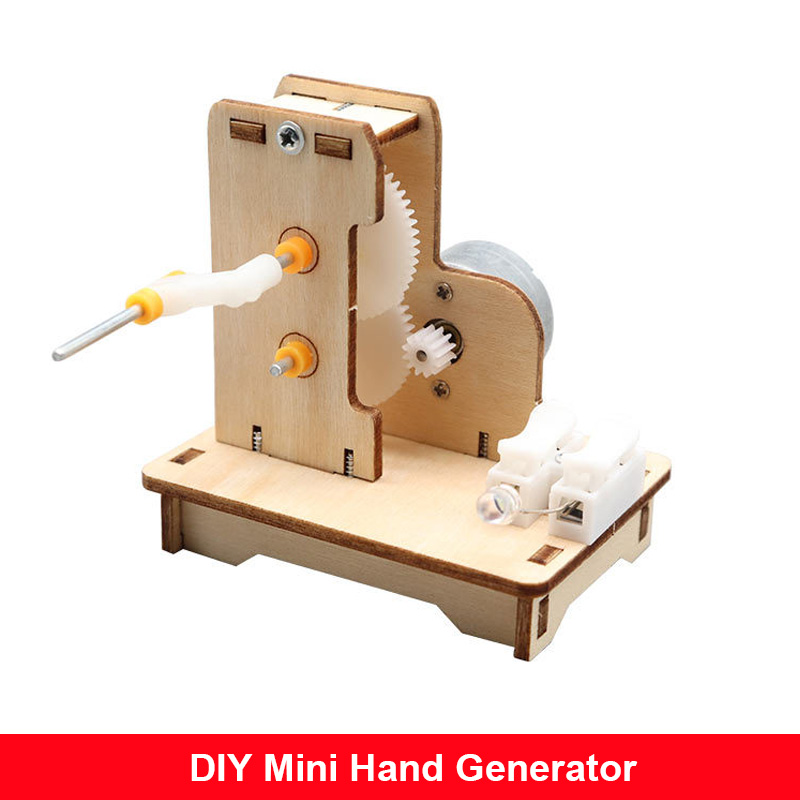 DIY Mini Hand Generator DIY Sc - Model Kit Walmart ulasan dan harga