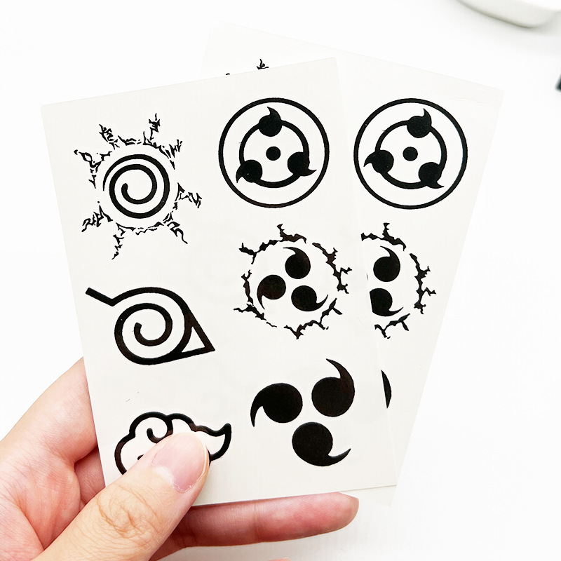 Anime Naruto Tattoo Stickers T - Logo Model Kit ulasan dan harga