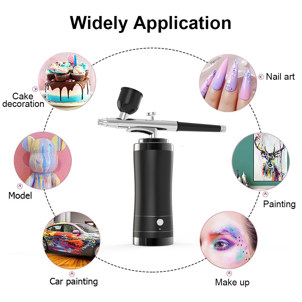 Airbrush Cordless Airbrush Kit - Model Kit Nipper ulasan dan harga