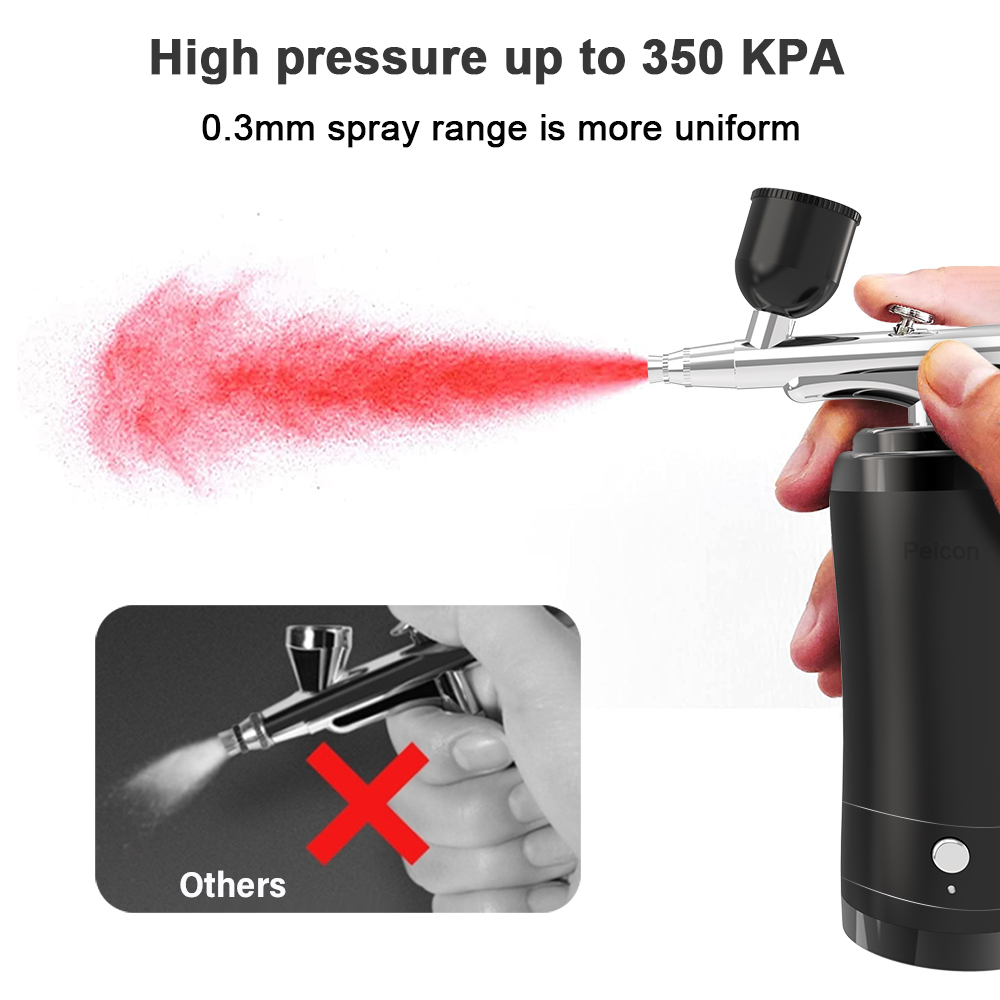 Airbrush Cordless Airbrush Kit - Model Kit Nipper ulasan dan harga
