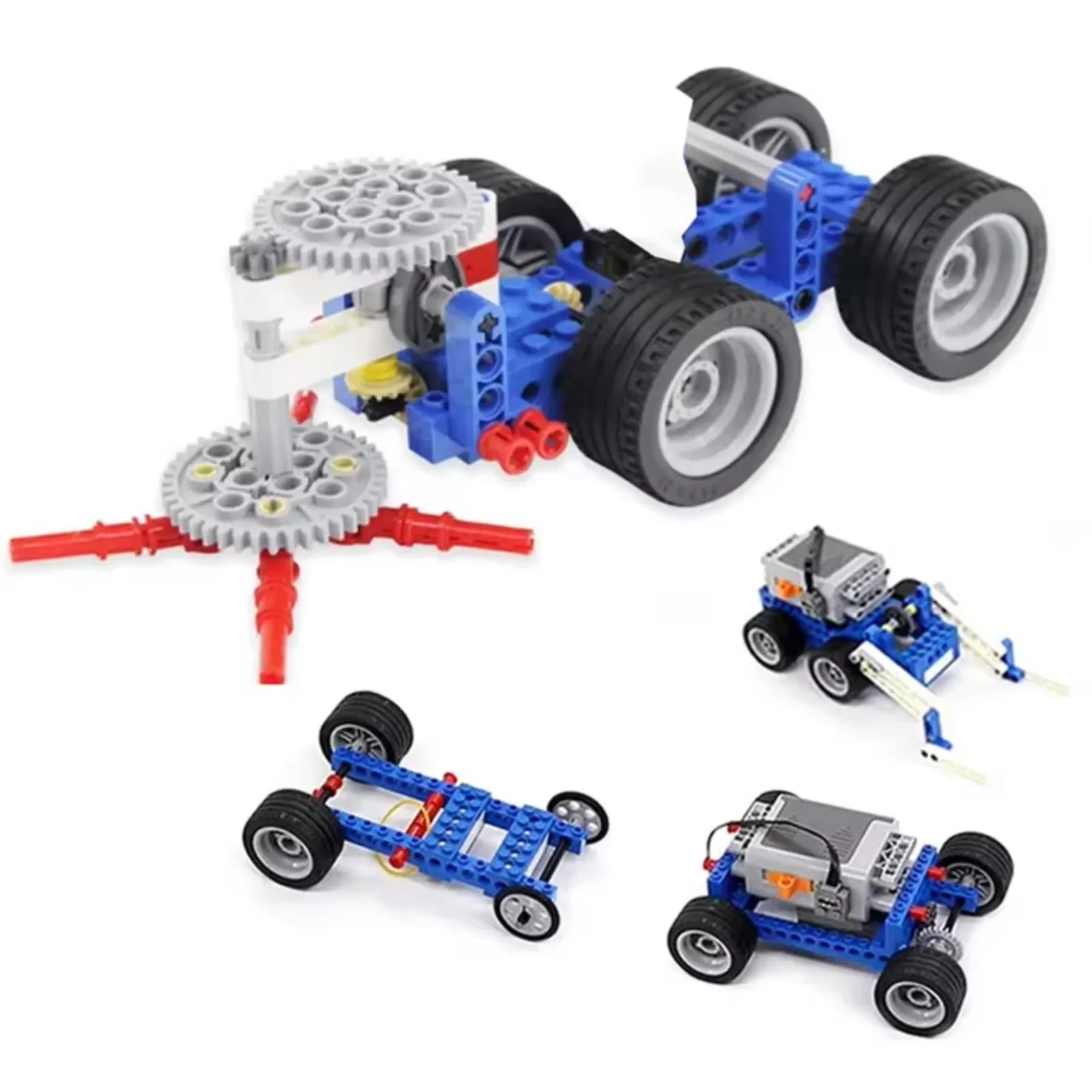 396PCS Technical MOC Building  - Model Kit Walmart ulasan dan harga