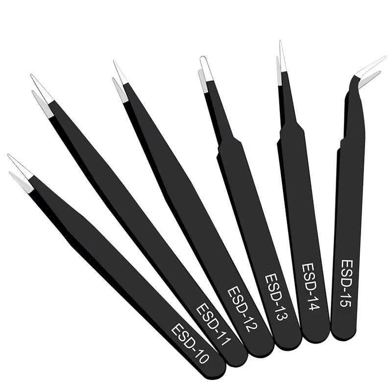 6pcs anti-static stainless ste - Model Kit Nipper ulasan dan harga