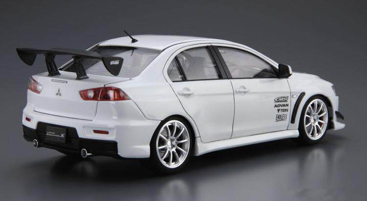 Static assembly car model Aosh - Model Kit Aoshima ulasan dan harga