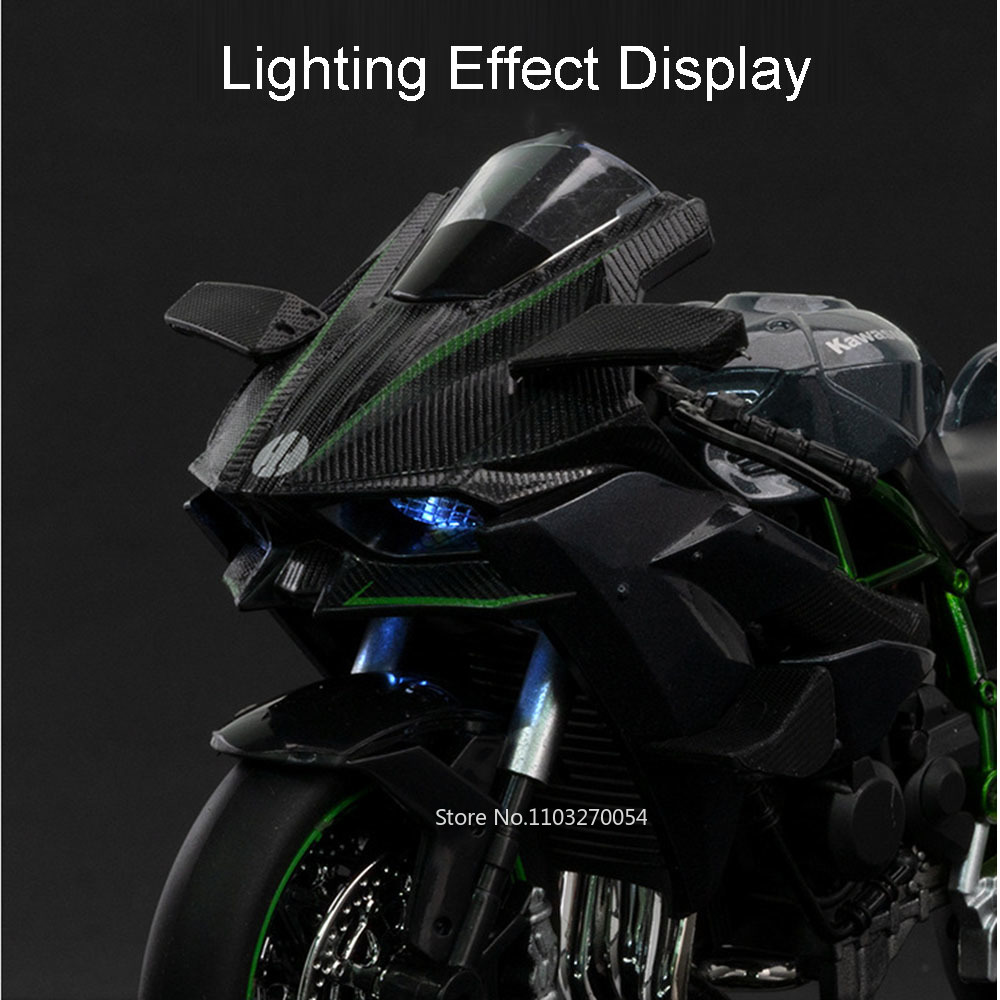 1:12 Kawasaki H2R BWM S1000RR  - Model Kit Aoshima ulasan dan harga