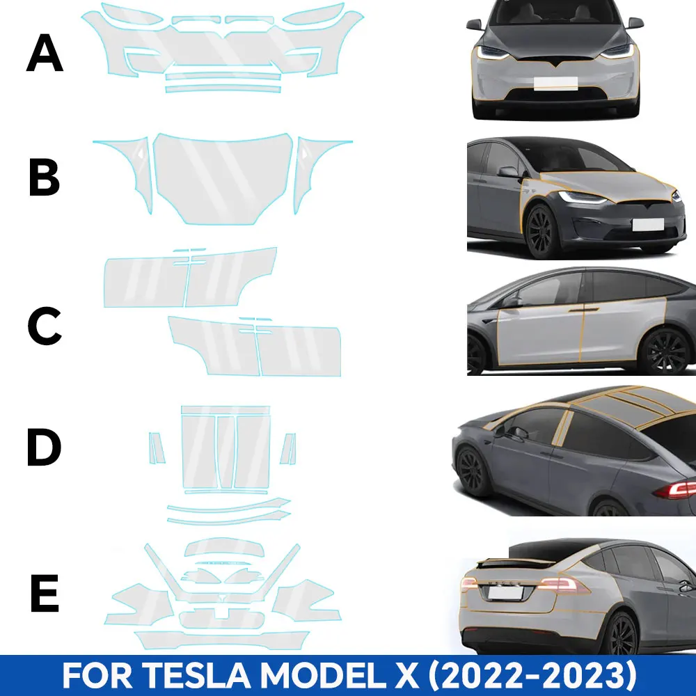 8.5MIL TPU Glossy Matte Car Pa - Logo Model Kit ulasan dan harga