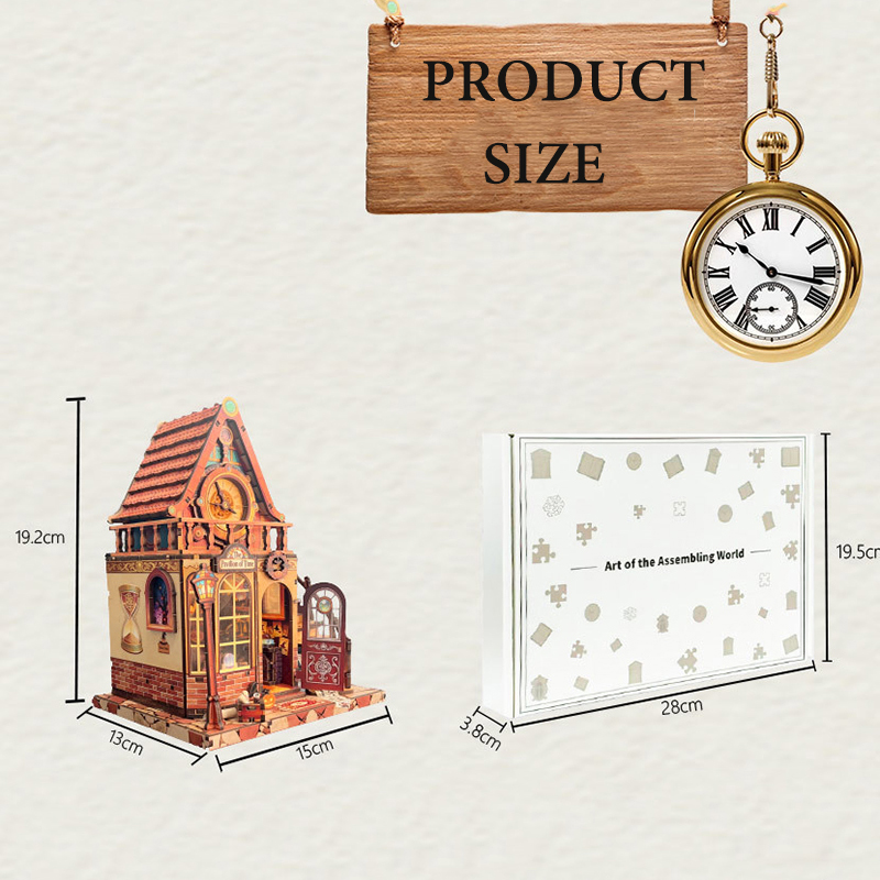 New Wooden Dollhouse Time Pavi - Model Kit Walmart ulasan dan harga