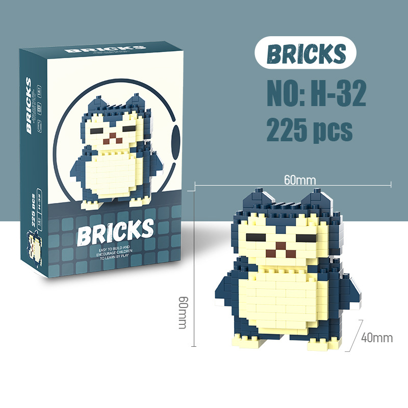 Pokemon Micro Building Blocks  - Model Kit Walmart ulasan dan harga