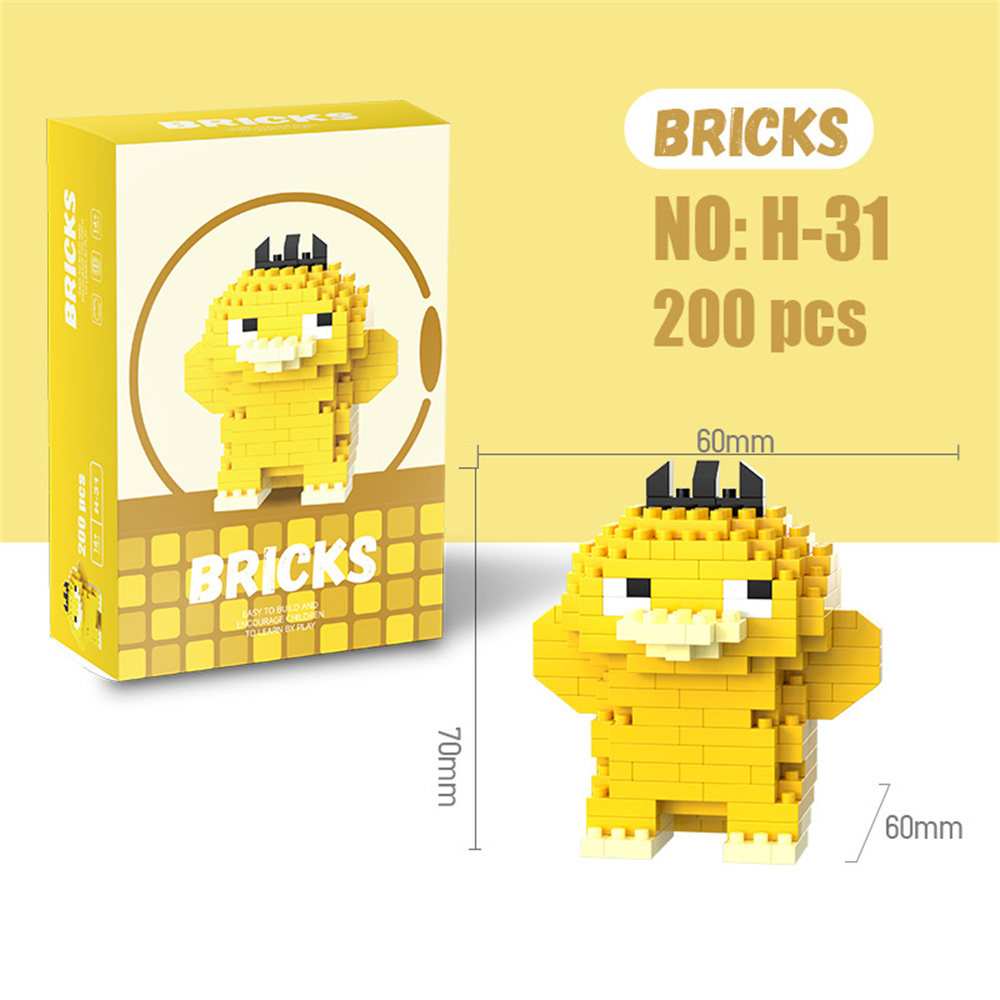 Pokemon Micro Building Blocks  - Model Kit Walmart ulasan dan harga