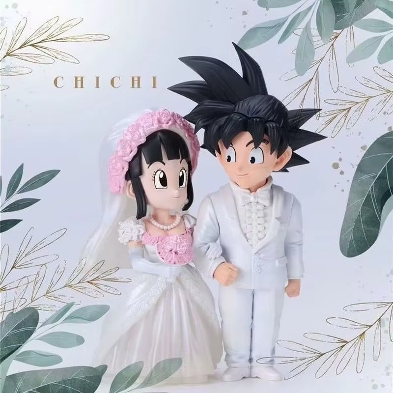 Son Goku and Chichi Wedding Ma - Model Kit Zoid ulasan dan harga