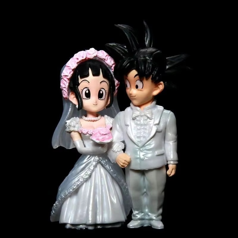 Son Goku and Chichi Wedding Ma - Model Kit Zoid ulasan dan harga