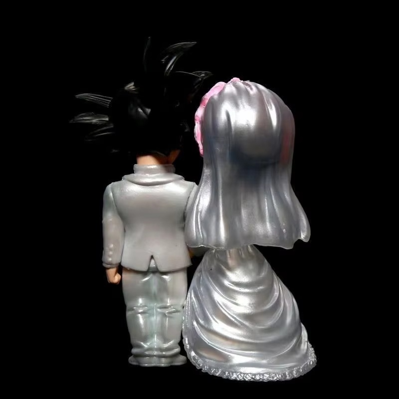 Son Goku and Chichi Wedding Ma - Model Kit Zoid ulasan dan harga