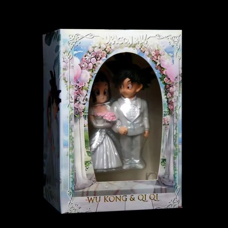 Son Goku and Chichi Wedding Ma - Model Kit Zoid ulasan dan harga