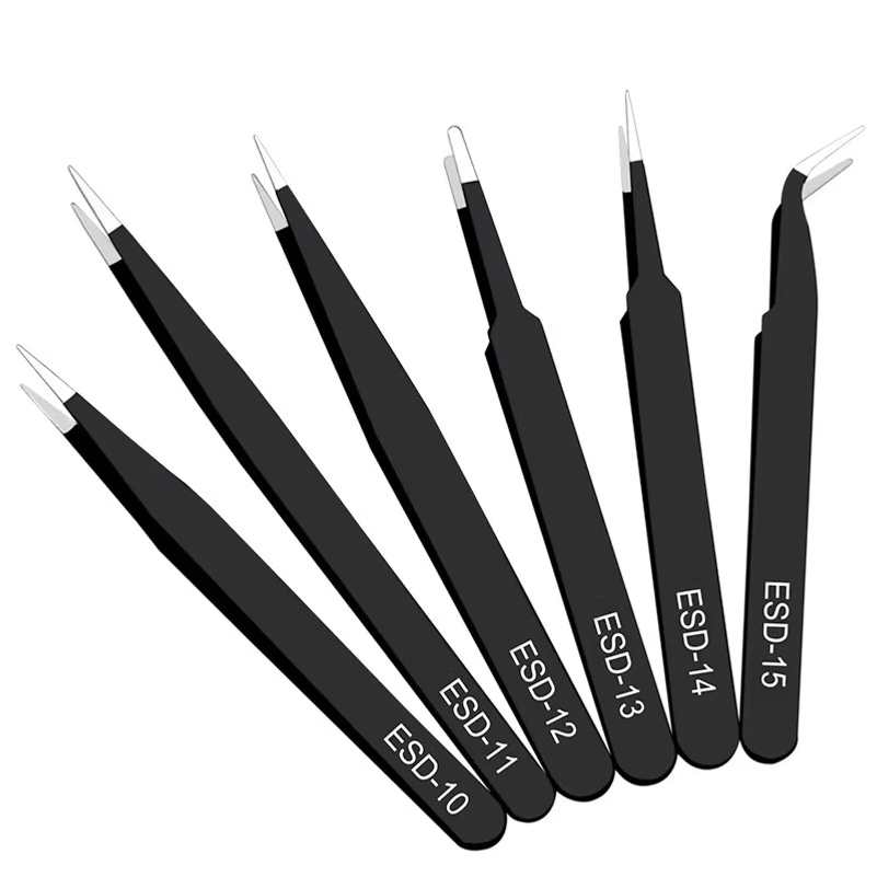 6pcs anti-static stainless ste - Model Kit Nipper ulasan dan harga