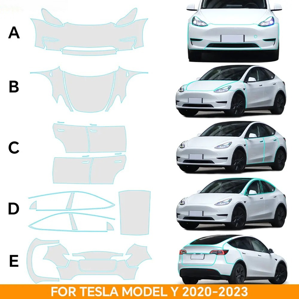 Pre-cut TPU PPF Anti-Scratch C - Logo Model Kit ulasan dan harga