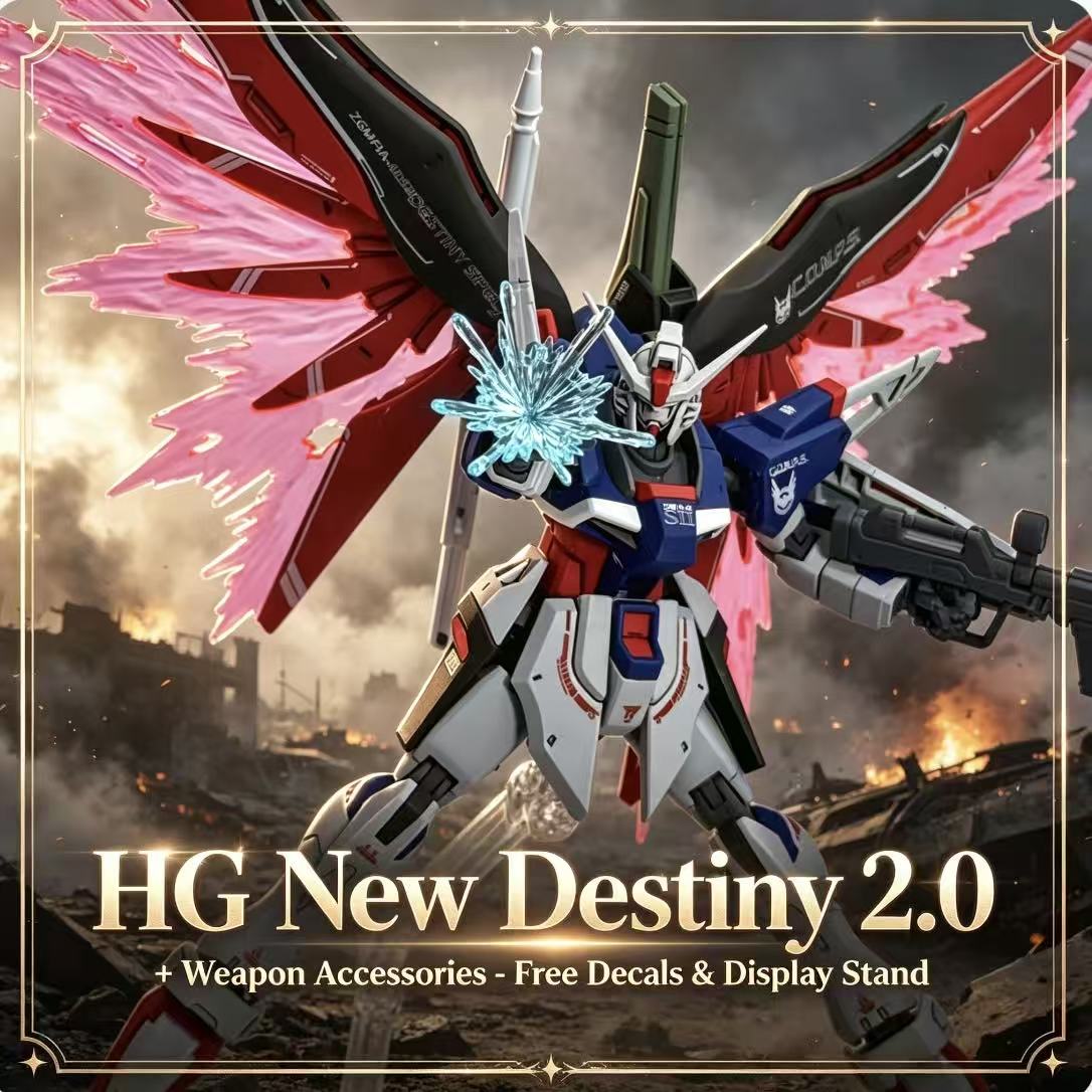 224 HG 1/144 Destiny Spec II F - Model Kit Zeus ulasan dan harga