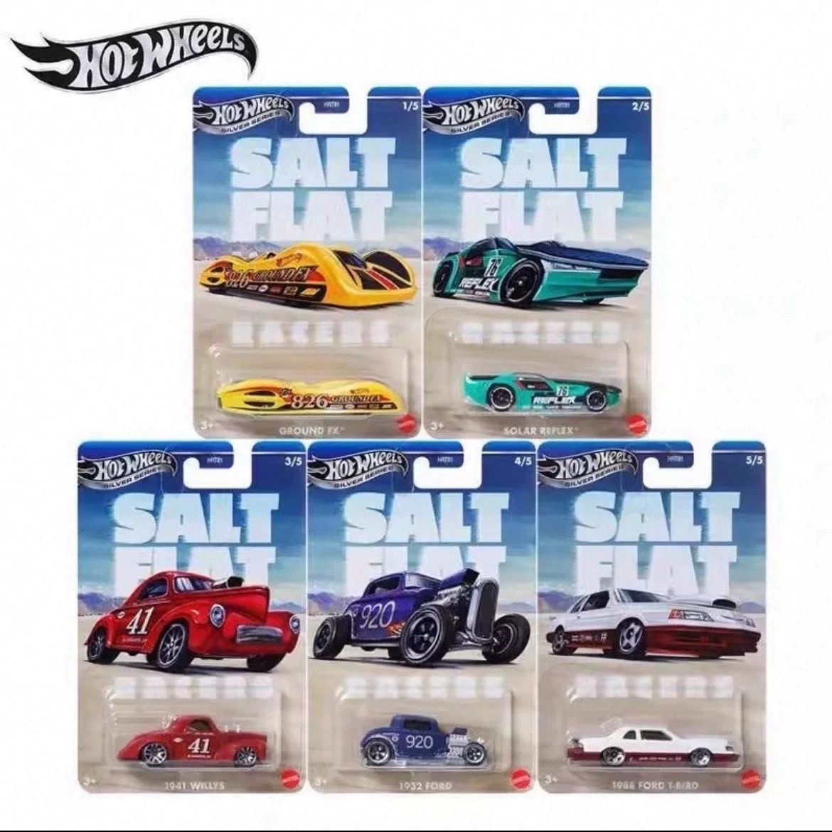 Hot Wheels HRT81 Salt Flat Rac - Logo Model Kit ulasan dan harga
