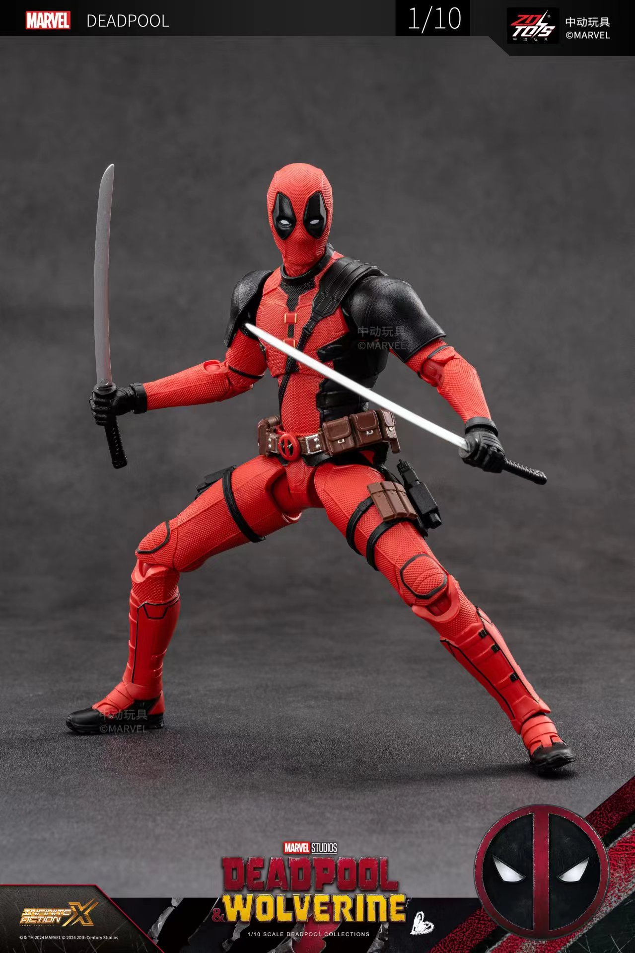 Original 2024 Deadpool & Wolve - Model Kit Wolverine ulasan dan harga