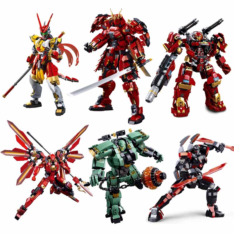 SLUBAN New Armored Samurai Mec - Model Kit Armored Core ulasan dan harga