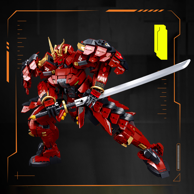 SLUBAN New Armored Samurai Mec - Model Kit Armored Core ulasan dan harga