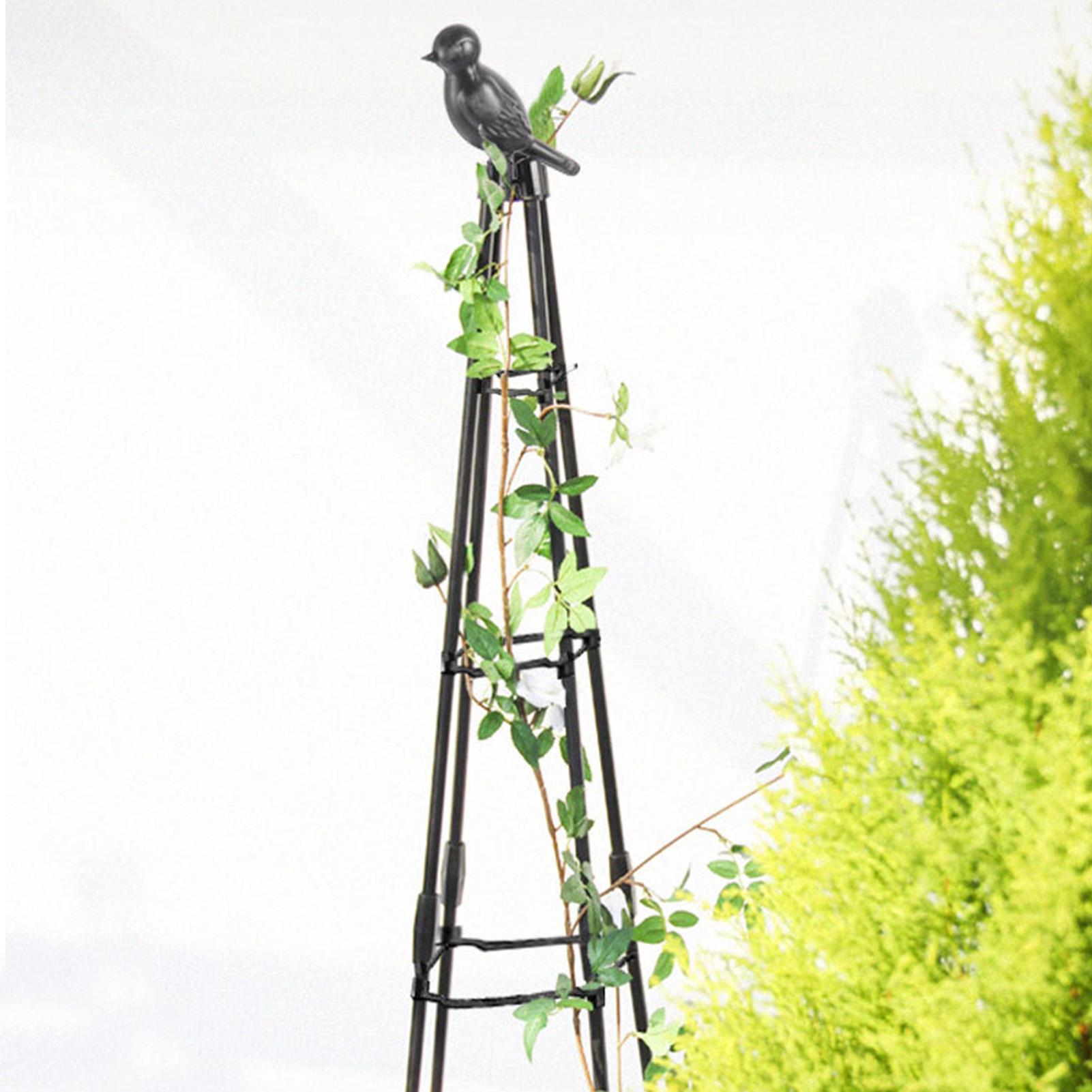 160cm Metal Garden Obelisk Tre - Model Kit Obelisk ulasan dan harga