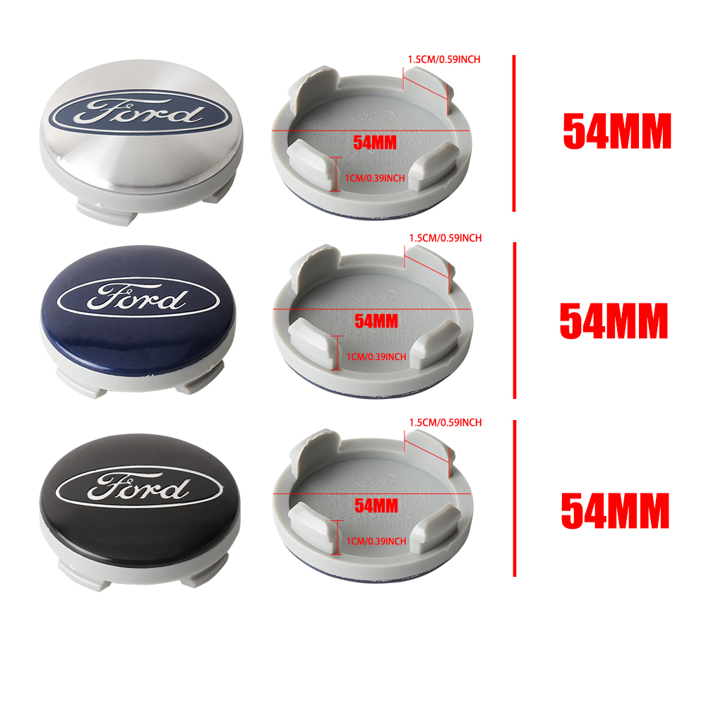 4pcs 54mm Hub Centre Rim Cover - Logo Model Kit ulasan dan harga