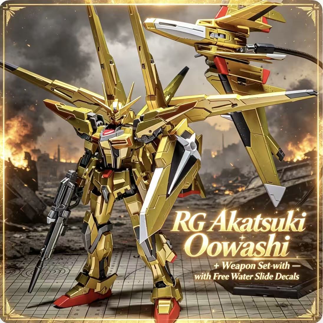 RG41 1/144 ORB-01 Akatsuki Oow - Model Kit Zeus ulasan dan harga