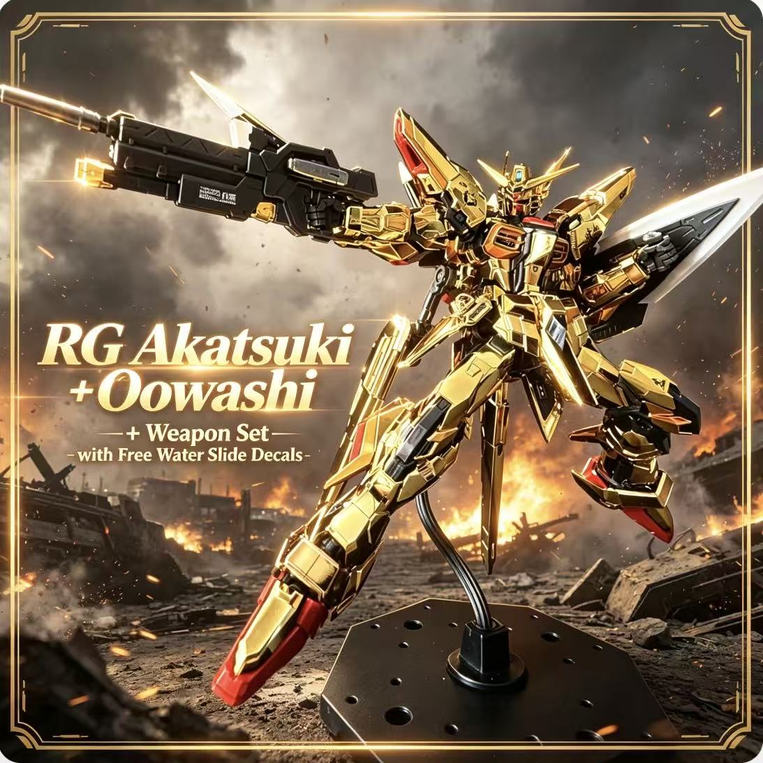 RG41 1/144 ORB-01 Akatsuki Oow - Model Kit Zeus ulasan dan harga