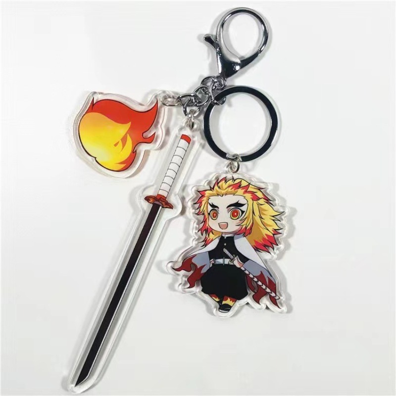 Cartoon Demon Slayer Acrylic K - Model Kit Zenitsu ulasan dan harga