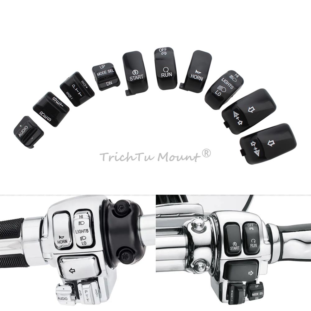 Motorcycle Black Hand Control  - Model Kit Harley Davidson ulasan dan harga